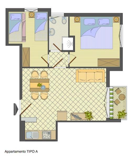 Apartament Residenza Mazzanti - Agenzia Cocal Caorle Zewnętrze zdjęcie